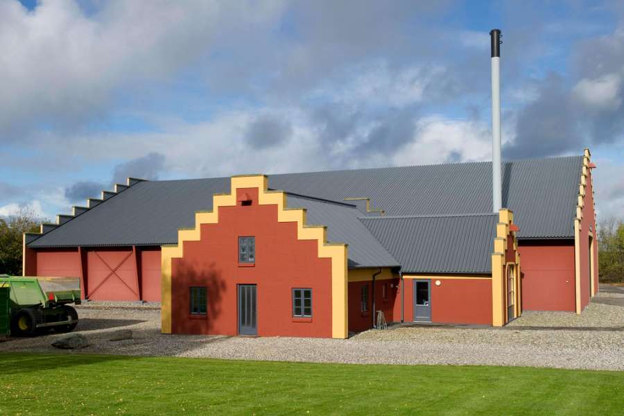 Kyllingefarm i stramt design